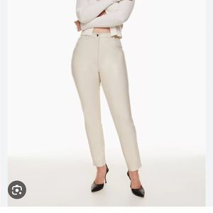 The Melina Slim vegan leather pant